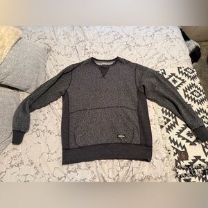 Billabong Men's Dark Gray Crewneck Sweatshirt